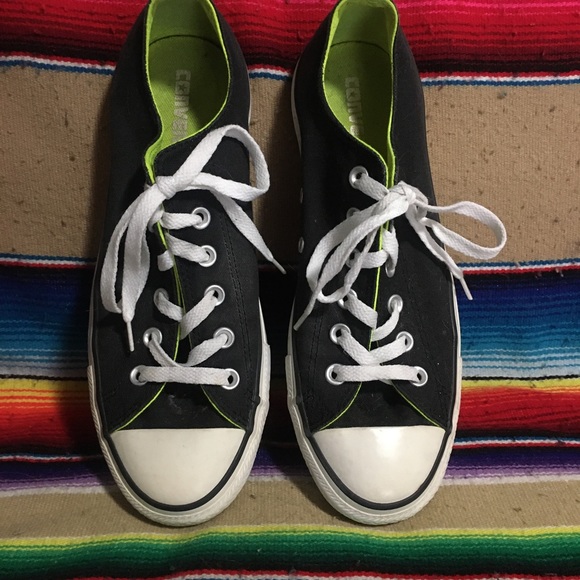neon green chucks